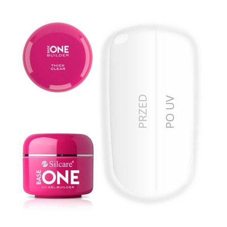 SILCARE  ŻEL BASE ONE Thick Clear 50g