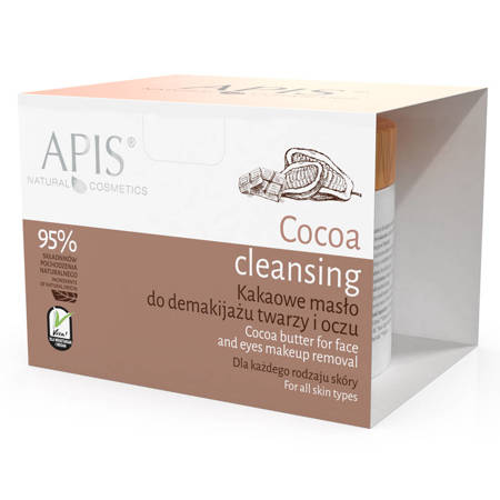 APIS Cocoa Cleansing kakaowe masło do demakijażu twarzy i oczu 40g