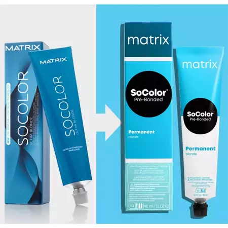 MATRIX SoColor Pre-Bonded Permanent Hair Colour UL-AA 90ml