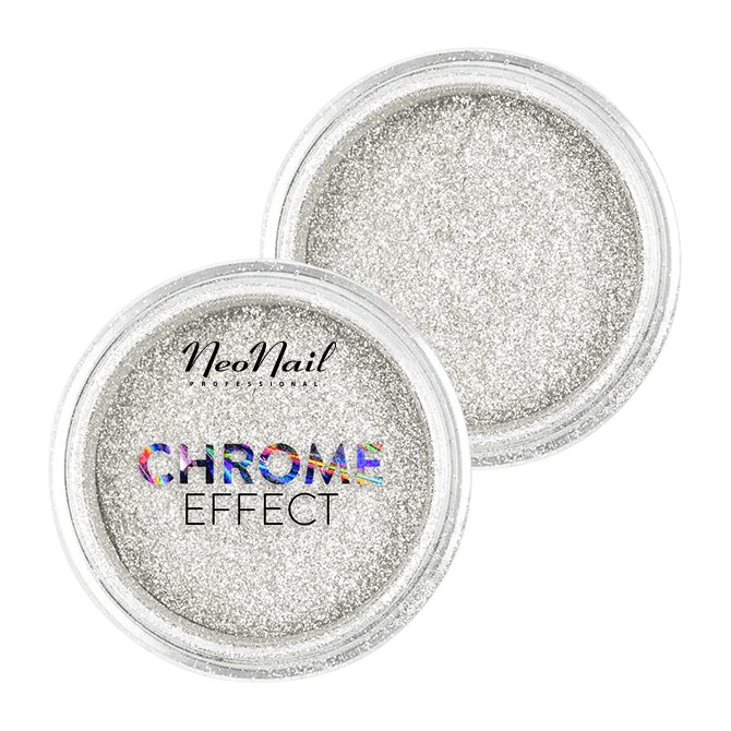 NEONAIL Pyłek Chrome Effect – Silver