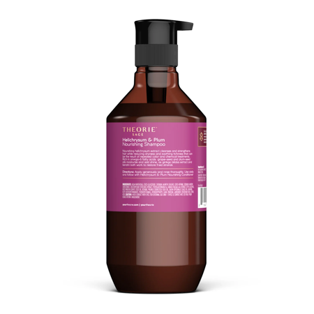 THEORIE Helichrysum & Plum Nourishing Shampoo szampon odżywiający do włosów 400ml